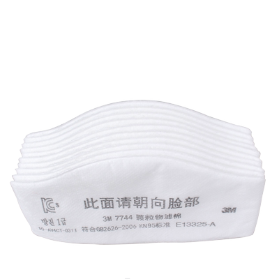 3M颗粒物滤棉KN95标准工业粉尘