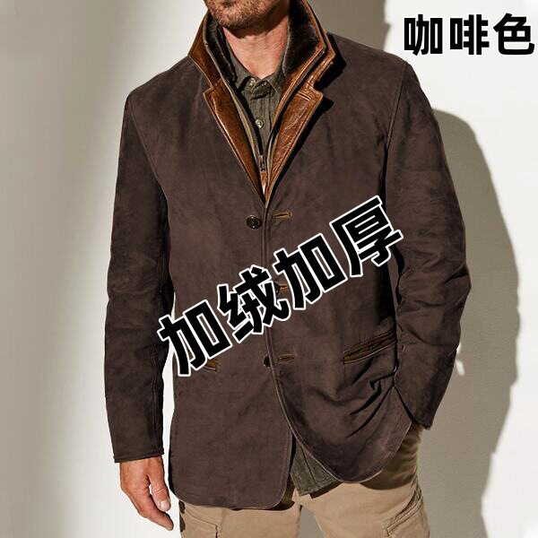 跨境秋冬男欧美时尚复古