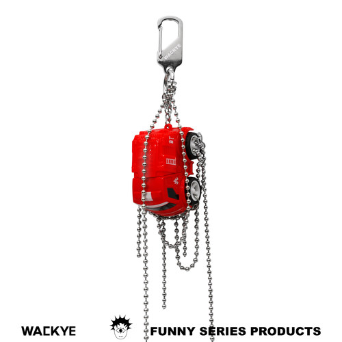 WACKYE缠绕小汽车包挂裤链