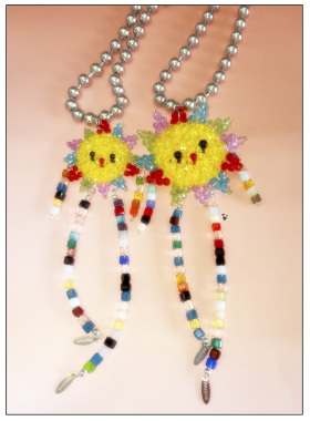 WACKYE 官方正品可爱搞怪鬼马少女太阳花项链