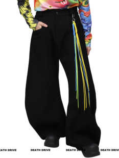 WACKYE 独立设计潮流设计感多彩编绳流苏挂饰