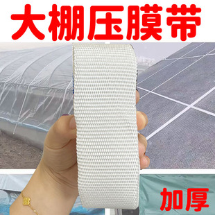 加厚大棚压膜绳带养殖温室种植专用防风晒抗老风化压膜拉棚线扁带