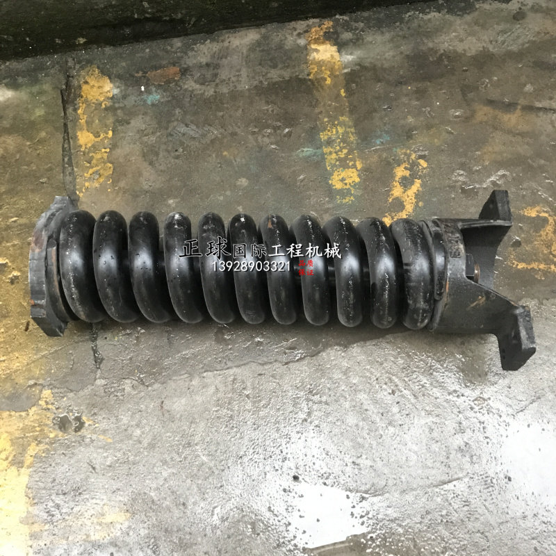 cat卡特e325/329d涨紧油缸 弹簧 拉杆 总成 挖掘机配件引导轮油缸