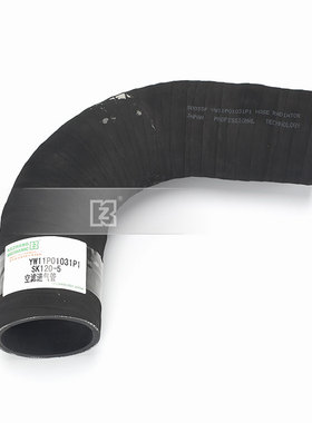 挖掘机 神钢SK120-5空滤进气管 YW11P01031P1 增压器橡胶进气软管