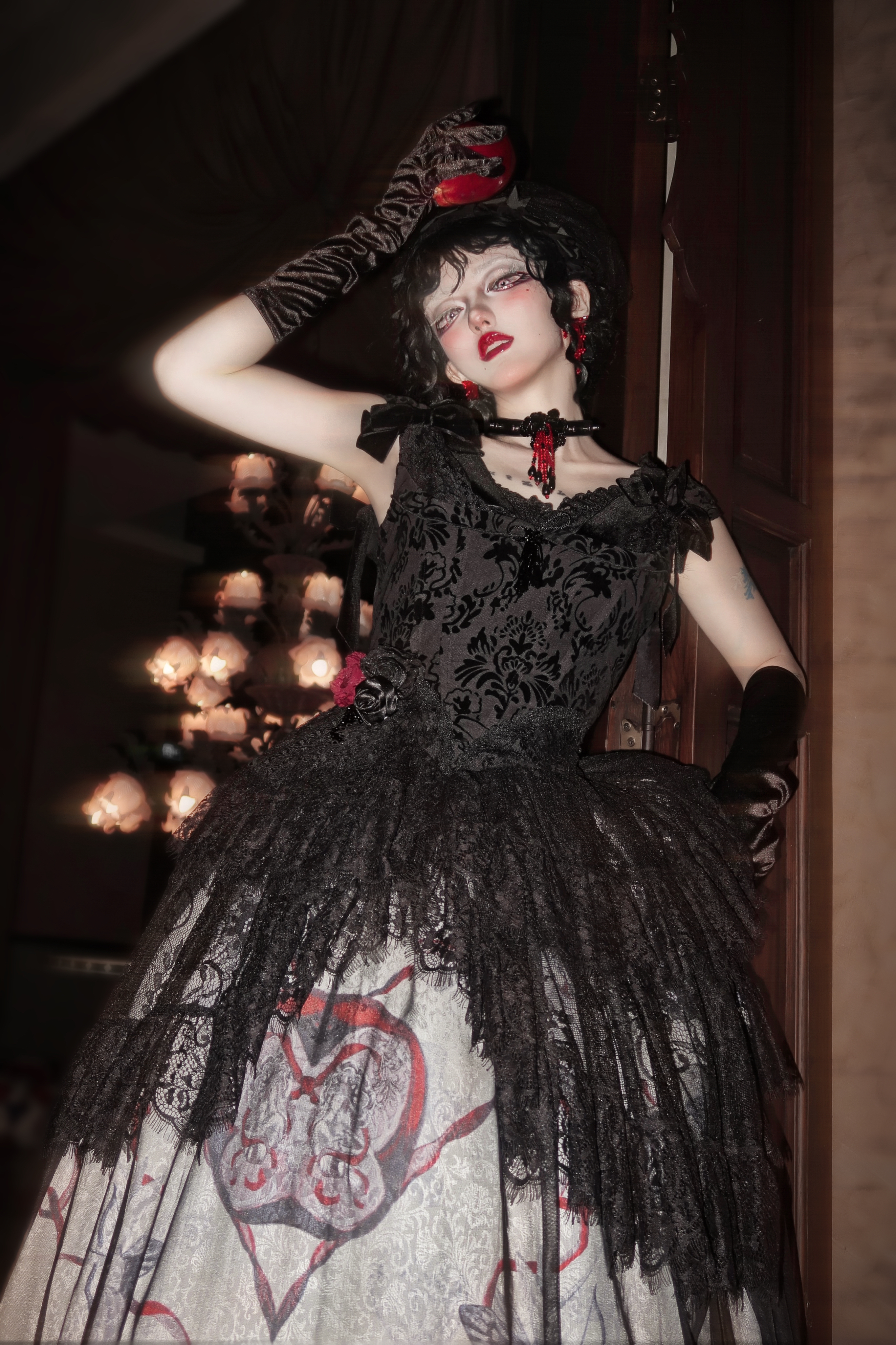 【无门psmfm】制作中骨果*分体暗黑系cla系Lolita