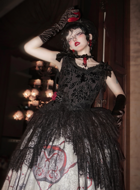 【无门psmfm】尾款页面骨果*分体暗黑系cla系Lolita