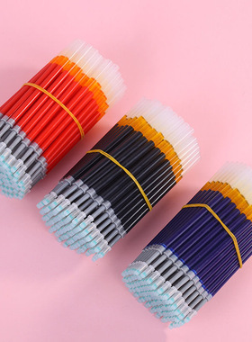 11CM子弹头通用按动笔芯K35G5中性水笔替芯S759红蓝黑色0.5mm批发