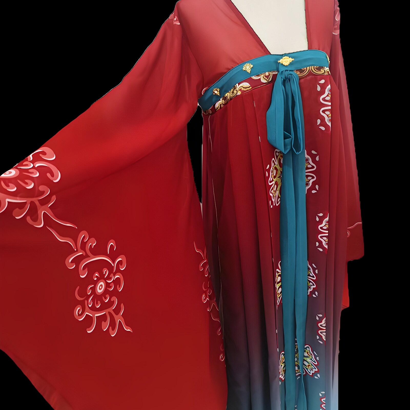 国色行歌服装新瑶光赋汉唐舞蹈演出服表演服装广袖汉服古典服群舞