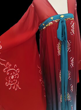 汉服女国色舞蹈出服瑶光赋舞蹈服