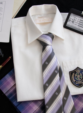 【潘特维拉】银杉中JK/DK领带男女休闲学院风日系制服衬衫配饰