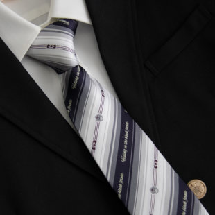 【潘特维拉】迷雾森林JK/DK领带黑白条纹休闲学院风制服衬衫领结