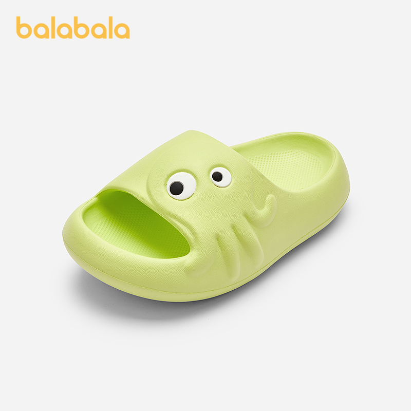 巴拉巴拉童鞋儿童拖鞋防滑浴室家居鞋软底2025夏季新卡通鞋子外穿