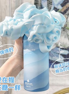 蜂蜜牛奶味沐浴慕斯泡泡温和清洁