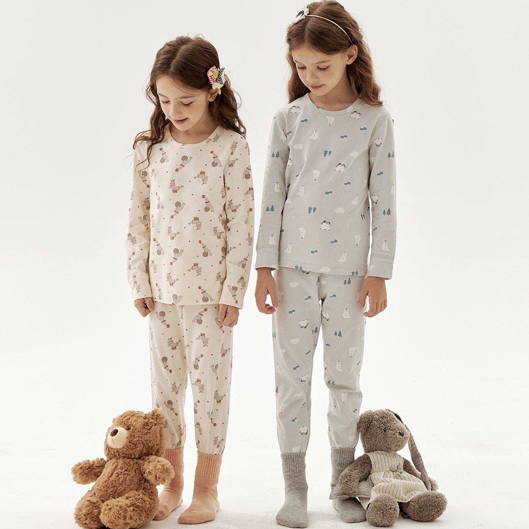 JOANNA LONNG莱卡弹弹有机棉无骨家居服套装