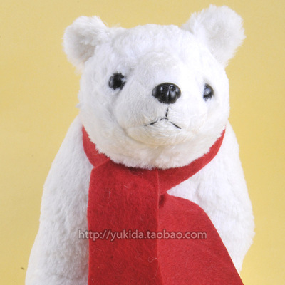 北极熊中性可乐毛绒布艺类玩具
