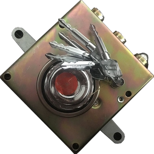 包邮老式防盗门碰锁佳卫石牛十字自动碰锁C级锁旋钮盖配件带钥匙