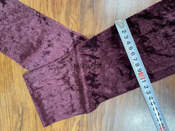 골든 벨벳 담요 헤밍 패브릭 파이핑 패브릭 롤 폭 11.5MM 여러 색상