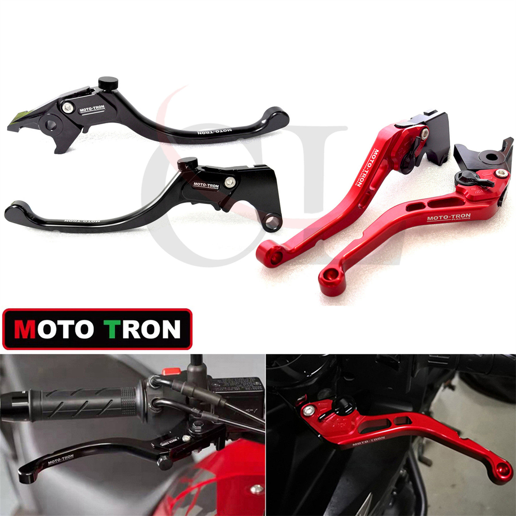 MOTO-TRON适用于ZXMOTO张雪机车820RR 改装刹车离合手把牛角拉杆图片