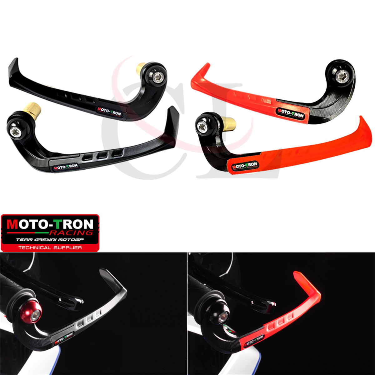 MOTO-TRON适用本田 CBR300R/CBR500R/CB1000R/NC750 牛角护手护弓