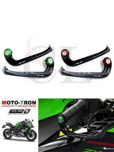 Ninja650 Z650 TRON适用川崎 Z900 3D牛角护手护弓 Ninja400 MOTO