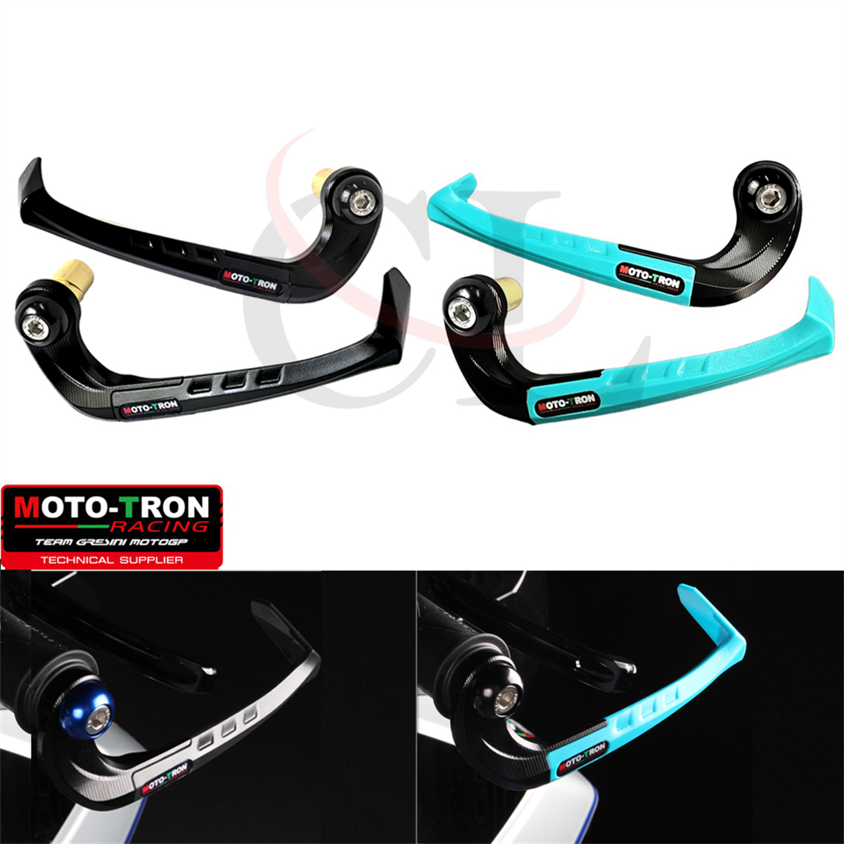 MOTO-TRON适用雅马哈 R1/R6/R3/R7/MT03/MT09/MT07 牛角护手 护弓
