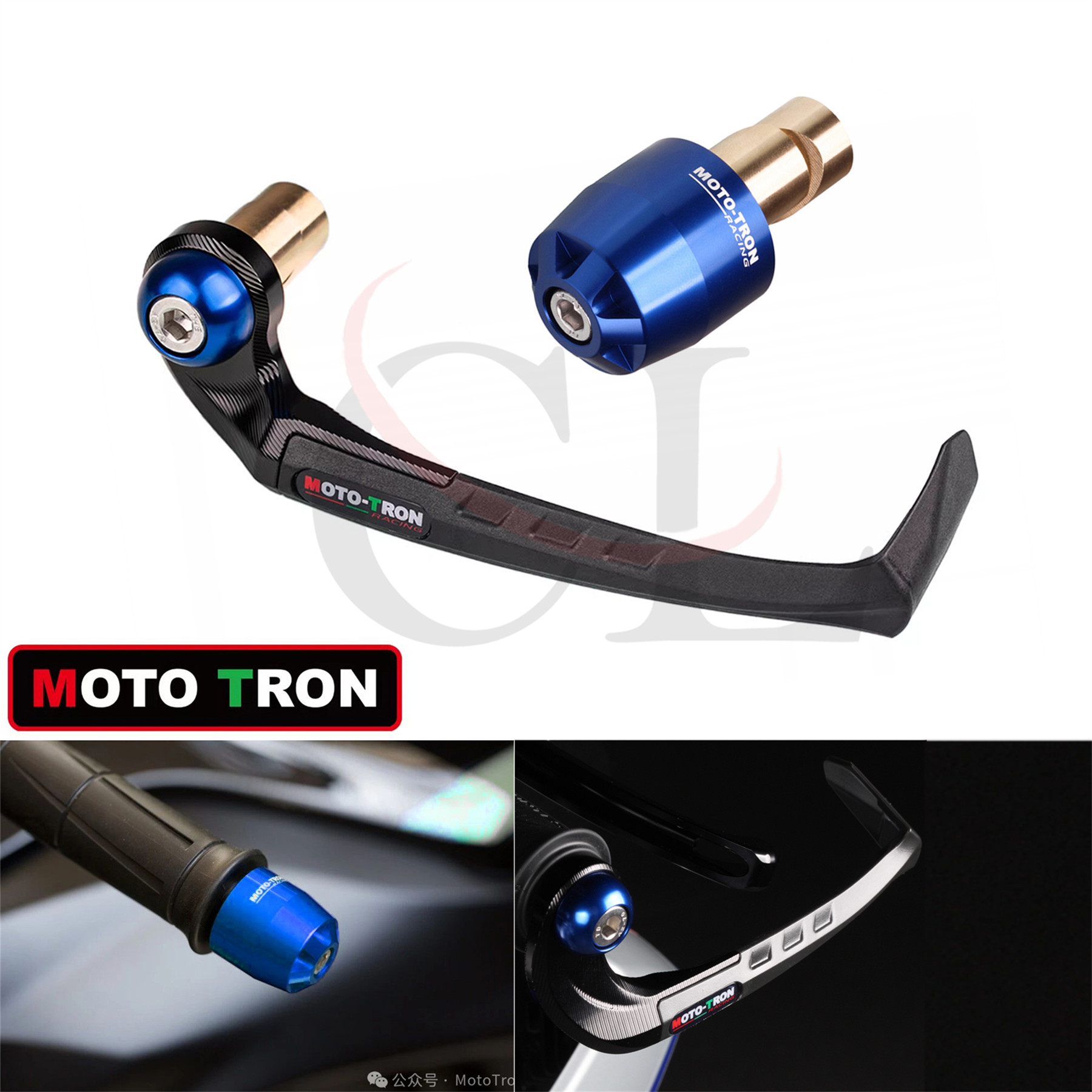 MOTO-TRON适用雅马哈 Yamaha R9 改装平衡端子手把堵头 护手 护弓