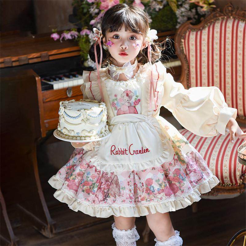 女童莫奈花园洛丽塔裙秋长袖连衣裙宝宝生日公主裙女孩正版lolita,女装/女士精品,连衣裙,淘宝优惠券,粉丝福利购,淘宝优惠卷