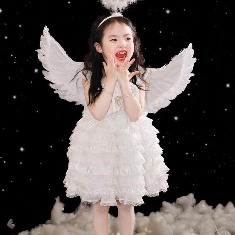 女 童花嫁洛丽塔公主裙女孩生日蓬蓬纱裙儿 童主持钢琴白色连衣裙,女装/女士精品,连衣裙,淘宝优惠券,粉丝福利购,淘宝优惠卷