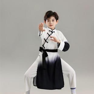 2025新款儿童太极服咏春拳练功服男女学生运动会团体操中国风水墨