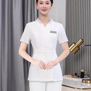 韩式 美容院工作服女皮肤管理前台医美技师服美容美发工服套装