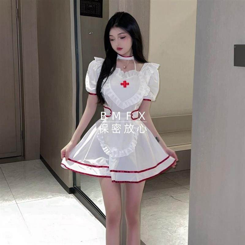 可爱护士小姐姐纯欲风连衣裙cosplay制服套装万圣节网红主播服,女士内衣/男士内衣/家居服,睡裙,淘宝优惠券,粉丝福利购,淘宝优惠卷