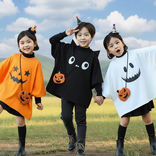 万圣节儿童服装男女童幽灵套装cos衣服宝宝南瓜魔法恶魔搞怪服饰