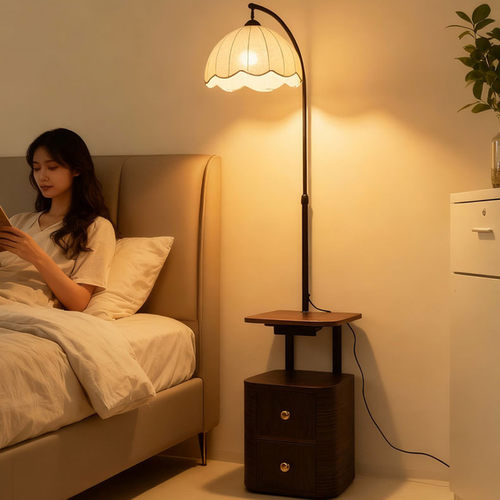 HOWNICE置物柜多功能收纳落地灯