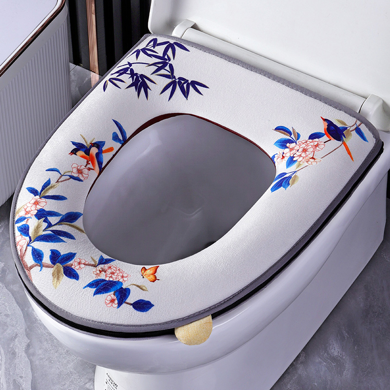 夏天冰丝薄款马桶坐垫圈