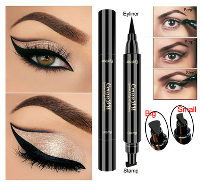 Eyeliner Waterproof double-ended eyeliner long lasting 眉笔