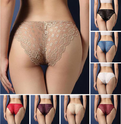 Panties Women Knickers Floral Briefs Shorts Lace Underwear