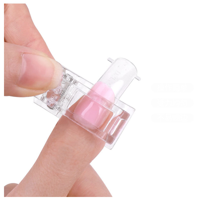 10Pcs Nail clip crystal clip is used to fix the finger clip