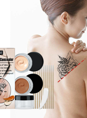 Waterproof Tattoo Concealer Freckles Scars Cover Concealer