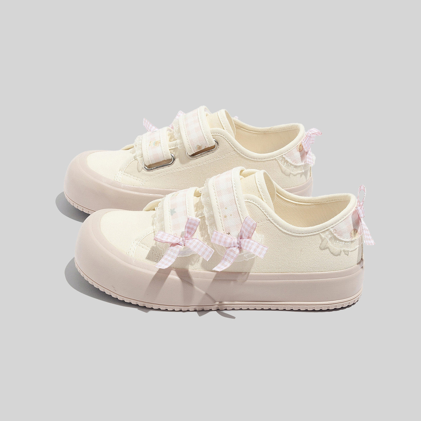 鞋小匠2026春新款薄款帆布板鞋时尚百搭休闲软底轻便一脚蹬懒人鞋,女鞋,时尚休闲鞋,淘宝优惠券,粉丝福利购,淘宝优惠卷