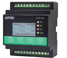 正宗台湾铨盛CPM-12D多功能电力表轨道式安装ADTEL原装正品