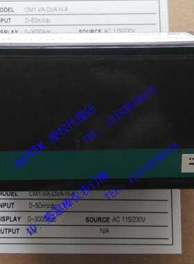 台湾铨盛ADTEK直流电流表CM1-VA-DVA-N-A,输入50MVDC,整流焊接设