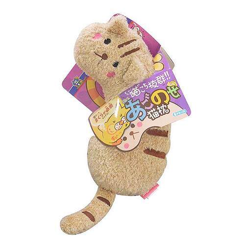 日本DoggyMan猫玩具猫咪枕头踩奶