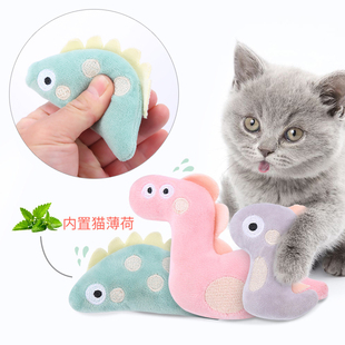 猫咪玩具解闷磨牙自嗨猫薄荷可爱毛绒成猫幼猫小奶猫独处用品大全