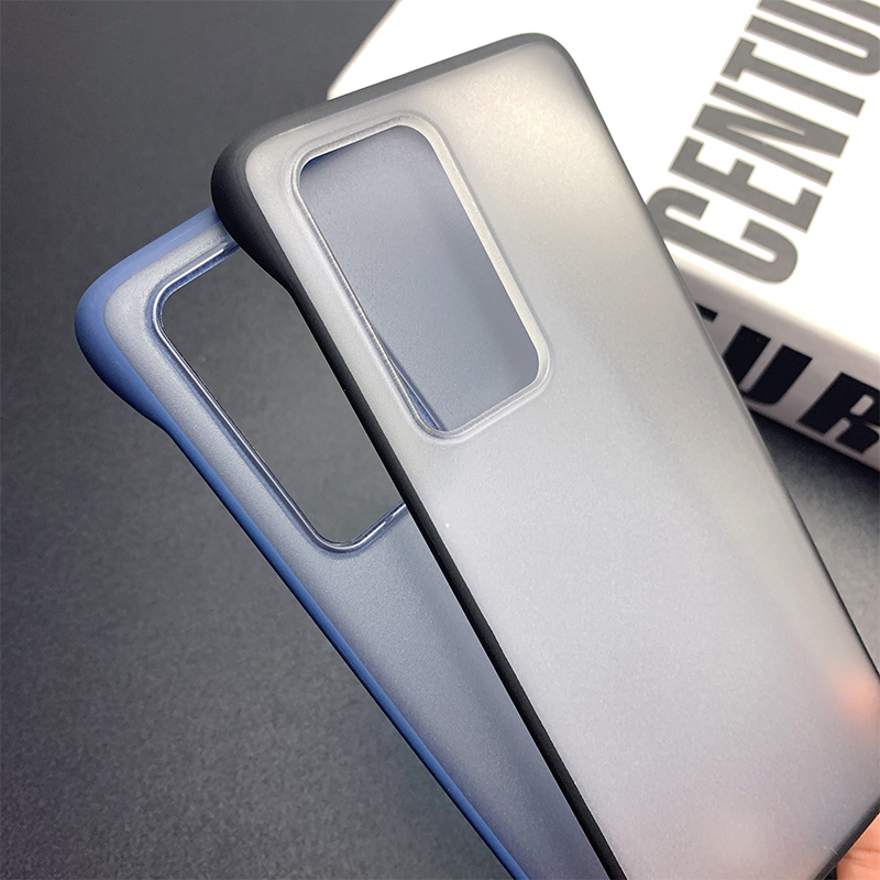 华为P40Pro手机壳无边框半包防摔