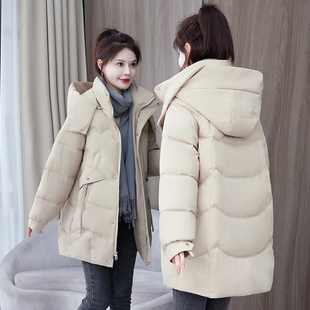 保暖棉衣棉袄 羽绒棉服外套高档气质中长款 2025年冬新款 高端女韩版