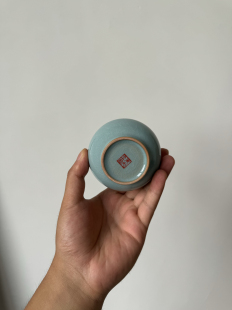 朱文立大师汝窑花器花瓶摆件汝窑瓷器原产地汝瓷花器宋瓷玉壶春