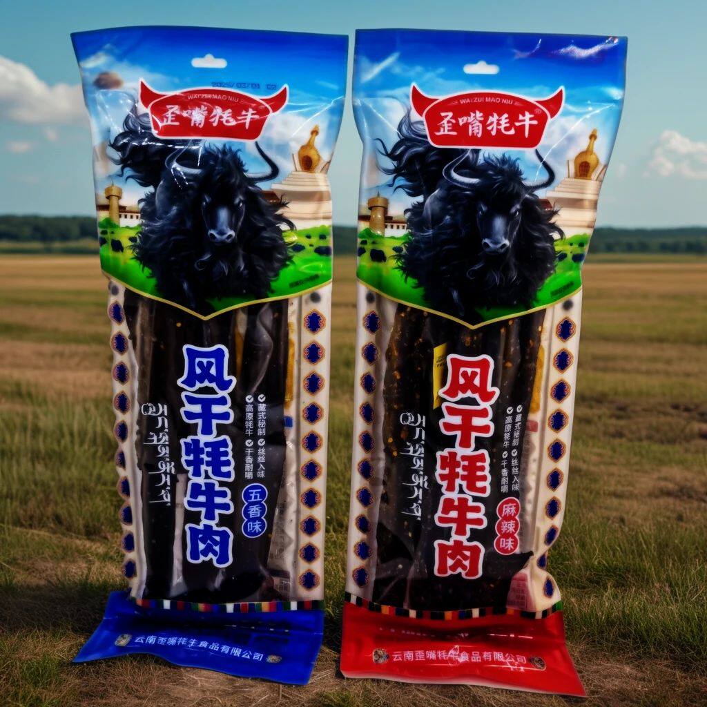云南特产风干牦牛肉手撕牛肉办公休闲零食麻辣五香景区特产同款礼