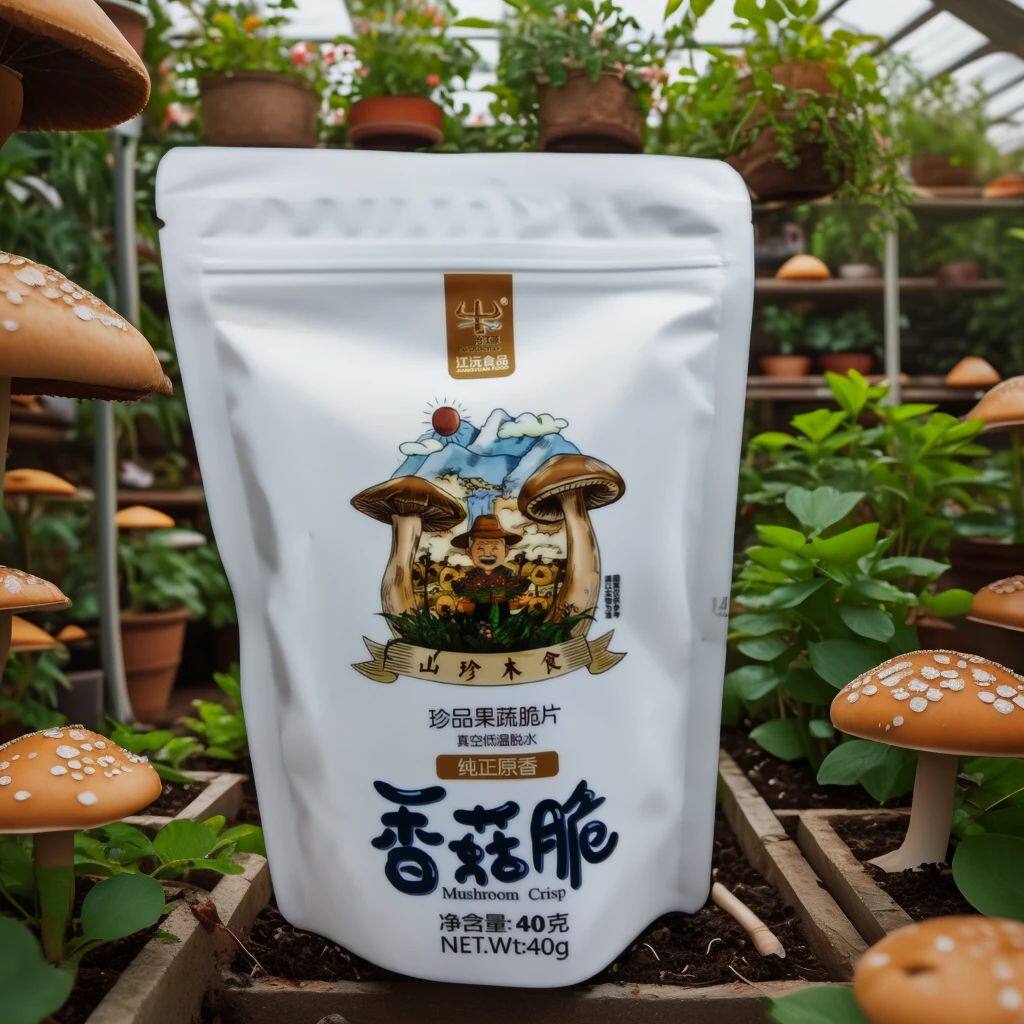 沧江源果蔬脆片云南特产香菇脆景区景点餐厅同款丽江大理泸沽湖礼