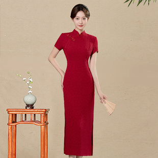 适合年轻人穿的旗袍可以上班穿的2025炸街改良重要场合漂亮新中式