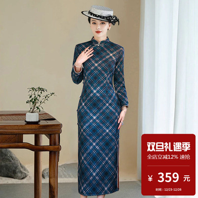 2025年新款长款旗袍老上海